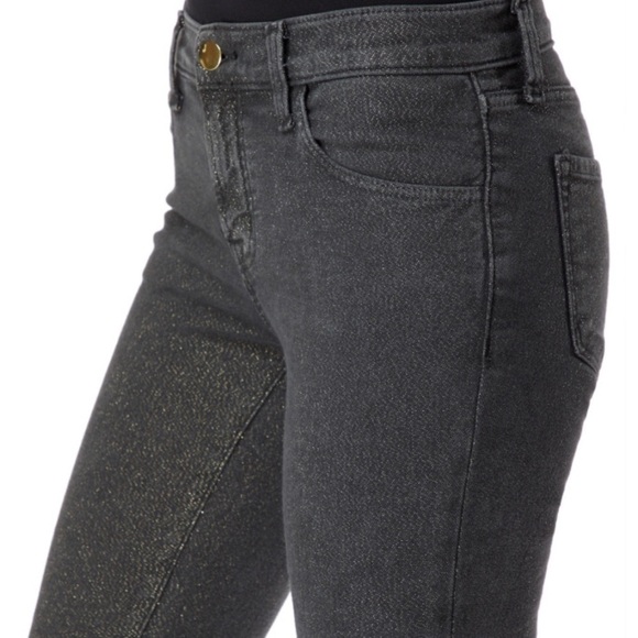 J Brand Mid-Rise Super Skinny Jeans Faded Black Size 29 NWT Designer Denim - Picture 2 of 8